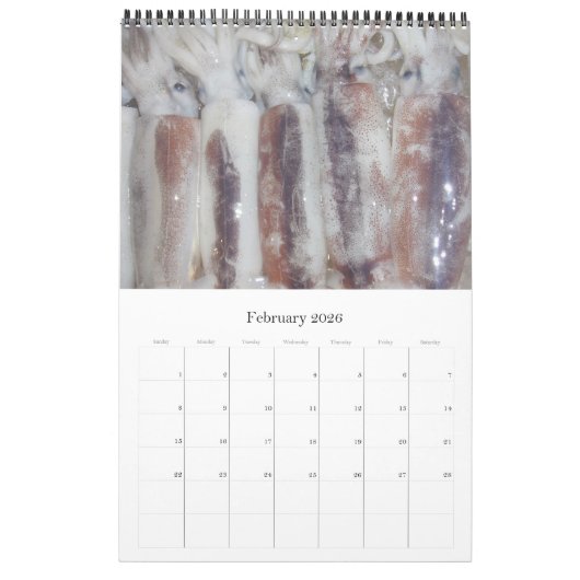 Meeresfrüchte 2026 kalender (Feb 2026)