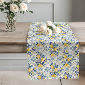 Meeresfrüchte an der Küste Inspiriert Großer Tischläufer