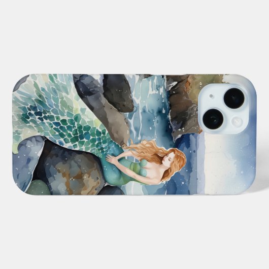 Meeresfrüchte auf Felsen Case-Mate iPhone Hülle (Rückseite (Horizontal))