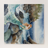 Meeresfrüchte auf Felsen Puzzle (Horizontal)