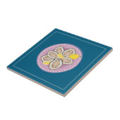 Meeresfrüchte-Austernplatte-Lemondesign Fliese (Seite)