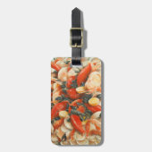 Meeresfrüchte-Extravaganz 2010 Gepäckanhänger (Vorderseite vertikal)
