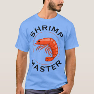 Meeresfrüchte Funny Shrimps Koch T-Shirt