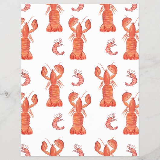 Meeresfrüchte Grill Restaurant Speisekarte Flyer (Hinten)