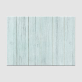 Meeresfrüchte Grüne Pastel Türkis Rustikales Holz Seidenpapier