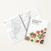 Meeresfrüchte Küche Rezept Weißbuch Notizblock (Innenseite)