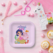 Meeresfrüchte-Leben Pappteller (Party)