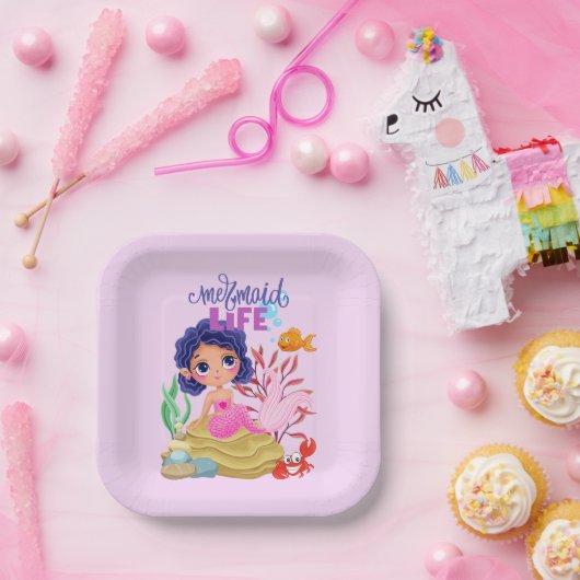 Meeresfrüchte-Leben Pappteller (Party)