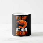 Meeresfrüchte Markt Garnelenfischen Meeresfrüchte Kaffeetasse (Mittel)