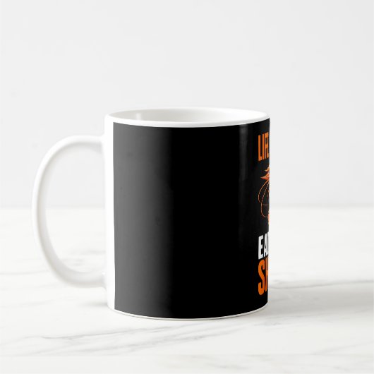 Meeresfrüchte Markt Garnelenfischen Meeresfrüchte Kaffeetasse (Links)