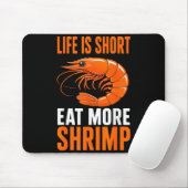 Meeresfrüchte Markt Garnelenfischen Meeresfrüchte  Mousepad (Mit Mouse)