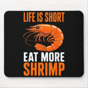 Meeresfrüchte Markt Garnelenfischen Meeresfrüchte  Mousepad
