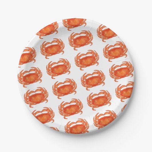 Meeresfrüchte Meeresfrüchte Pappteller (Vorderseite)