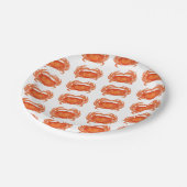 Meeresfrüchte Meeresfrüchte Pappteller (Schrägansicht)