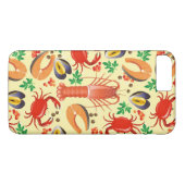 Meeresfrüchte-Muster Case-Mate iPhone Hülle (Rückseite (Horizontal))
