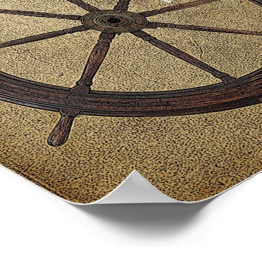 Meeresfrüchte Poster (Ecke)