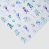 Meeresfrüchte-Quallen und Meeresalgen Seidenpapier (Ausschnitt)