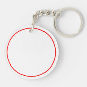 Meeresfrüchte-Restaurant Förderung Schlüsselanhänger (Rückseite)