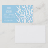 Meeresfrüchte-Restaurant oder Catering Visitenkarte (Vorne/Hinten)