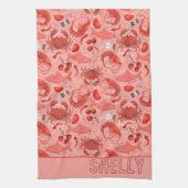 Meeresfrüchte spektakulär geschirrtuch (Vertikal)