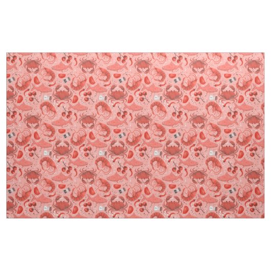 Meeresfrüchte Spektakulär Stoff (Fat Quarter (45,7 x 55,9 cm))