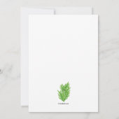 Meeresfrüchte stehen auf der Speisekarte Einladung (Rückseite)