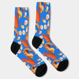 Meeresfrüchte Überraschung Hummer Garnelen Socken