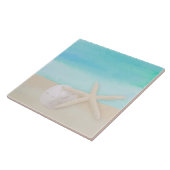 Meeresfrüchte und Sand Dollar Fliese (Seite)