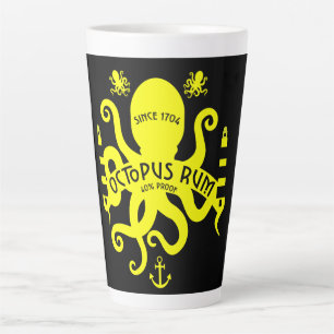 Meeresgedanken und -fantasie   Oktopus   Nautische Milchtasse