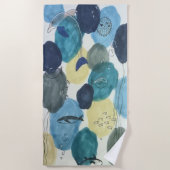 Meeresgedankenleben Strandtuch (Vorderseite)