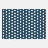 Meeresgefühlte Dollars Starfish Delphine Wrapping Geschenkpapier Set (Vorderseite 3)