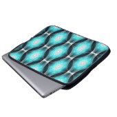 Meeresgeometrie..... Laptopschutzhülle (Vorne Knopf)