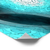 Meeresgeometrie..... Poster (Ecke)