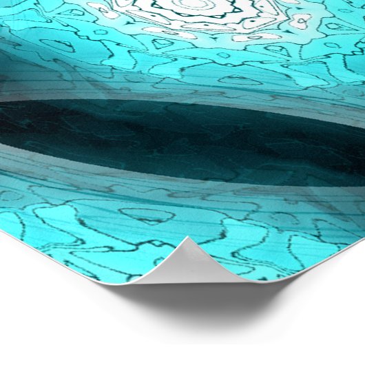 Meeresgeometrie..... Poster (Ecke)