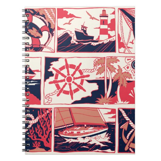 Meeresgeschichte Notizblock (Vorderseite)