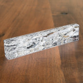 Meeresgestein Namensplakette (Seite)