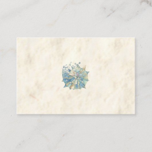 Meeresgestelle    . Visitenkarte (Vorderseite)