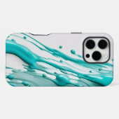 Meeresgischt iPhone hülle (Rückseite (Horizontal))