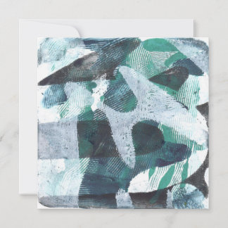 Meeresglas aktueller Gelprint