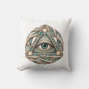 Meeresglas-Auge Kissen