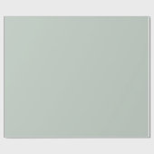 Meeresglas Grüne Farbe Geschenkpapier (Flach)