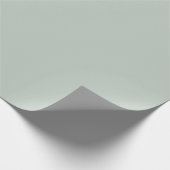 Meeresglas Grüne Farbe Geschenkpapier (Ecke)