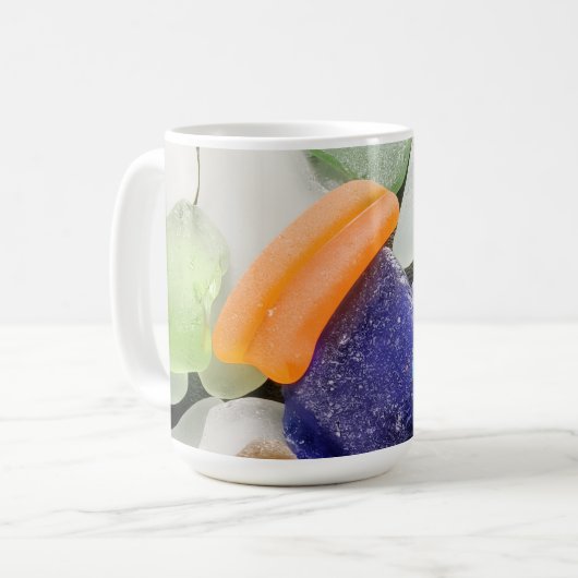 Meeresglas-Kaffeetasse Kaffeetasse (Vorderseite Links)
