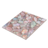 Meeresglas-Mosaik Rosa ID1183 Fliese (Seite)