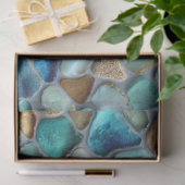 Meeresglas-Muster-Decoupage Seidenpapier (Geschenk)