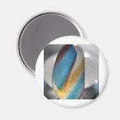 Meeresglas Regenbogen Magnet (Vorderseite/Rückseite)