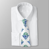 Meeresglas - Sonnenaufgang Krawatte (Gebunden)