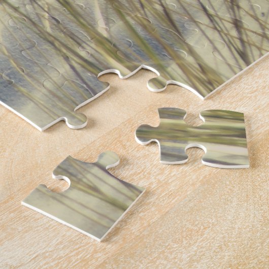 Meeresgras und Sanddünen am Strand Puzzle (Seite)