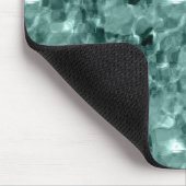Meeresgrün abstrakt mousepad (Ecke)