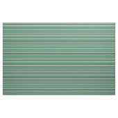 Meeresgrün, Minzcreme und schwarzes Muster Stoff (Yard (91,4 cm))